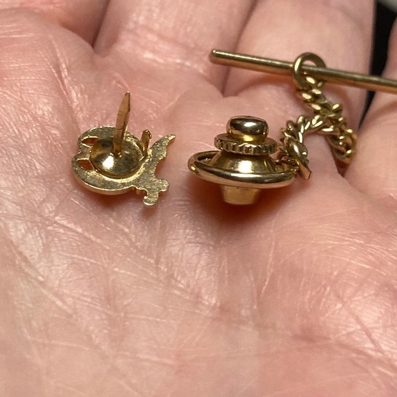 Vintage Shriner El Hasa Lapel / Tie Pin (Hickok Brand) - Picture 6 of 13